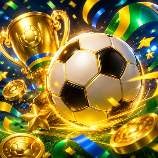 Bola de futebol em campo com odds de aposta ao vivo no placar