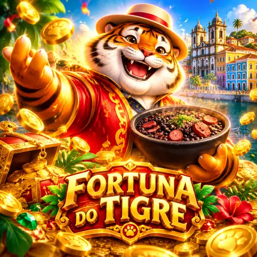 Slot Fortune Tiger com tigre dourado e símbolos chineses